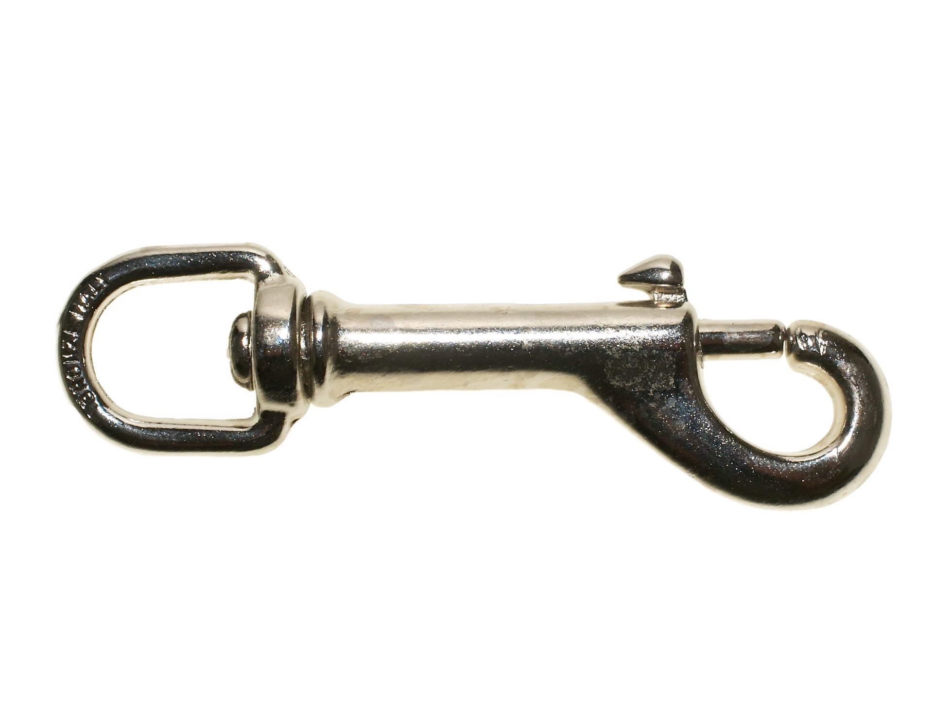 Trigger Hook Nickel Plated Brass 76mm OAL