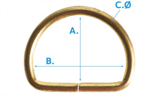 D-Ring-Open-G75-Brassed